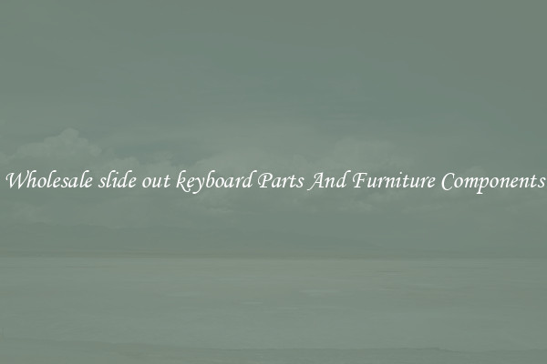 Wholesale slide out keyboard Parts And Furniture Components