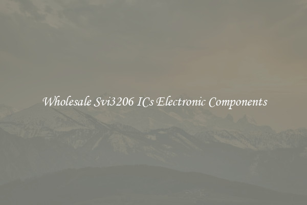 Wholesale Svi3206 ICs Electronic Components